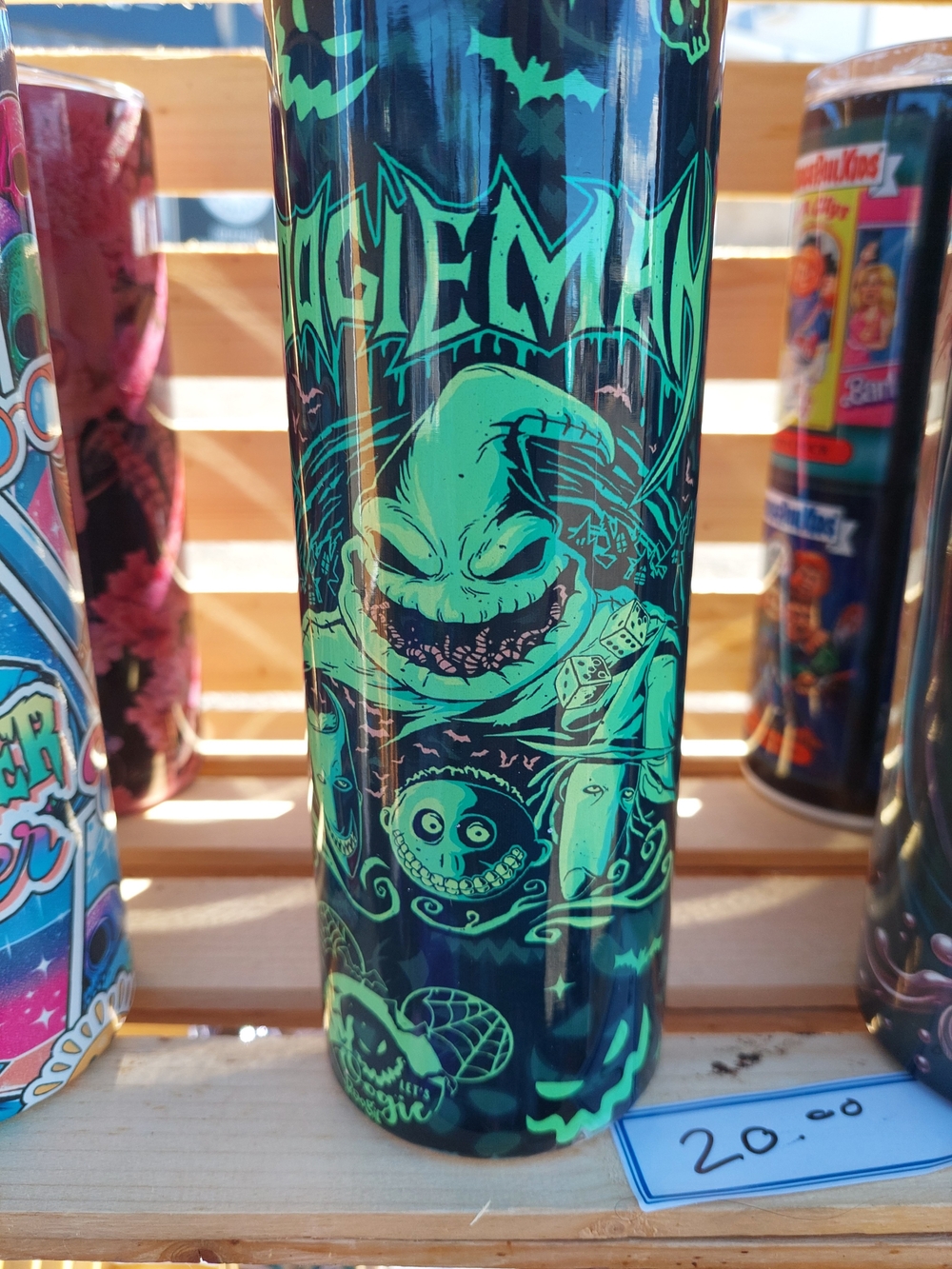 Green Gothic OOGEY BOOGEY Graphic Stainless Tumbler - Home Accents